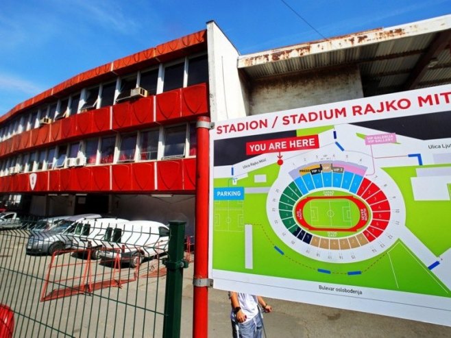 Стадион "Рајко Митић" (Фото: EPA-EFE/KOCA SULEJMANOVIC, илустрација) - 
