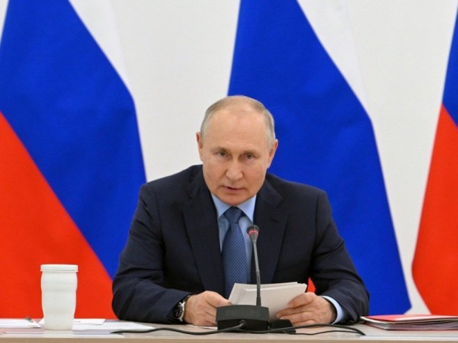 Владимир Путин (фото: EPA-EFE/MAKSIM BLINOV/KREMLIN / POOL MANDATORY CREDIT) - 