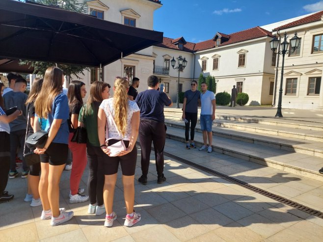 Тијана Бошковић посјетила Андрићград Тијана Бошковић посјетила Андрићград - Фото: СРНА