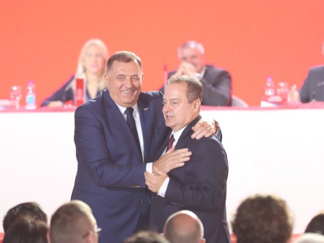 Dodik i Dačić (foto: predsjednikrs.net/B.Zdrinja )