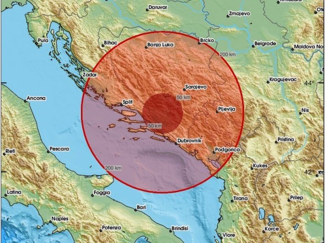 Земљотрес у Херцеговини