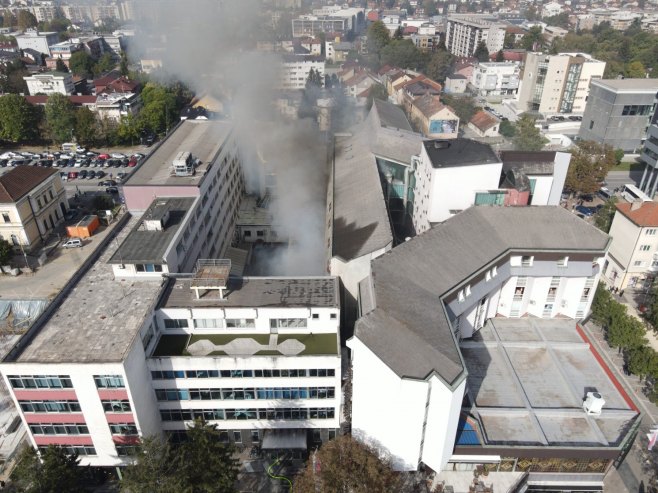 Пожар, Бањалука - Фото: ZIPAPHOTO/Borislav Zdrinja