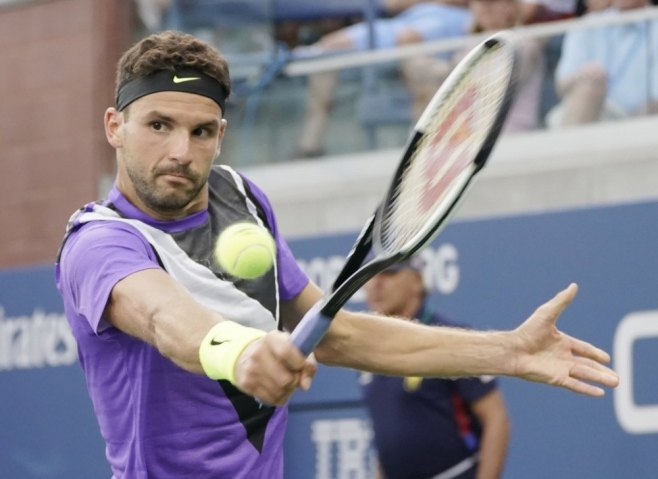 Grigor Dmitrov (Foto: EPA-EFE/RAY STUBBLEBINE, ilustracija) - 