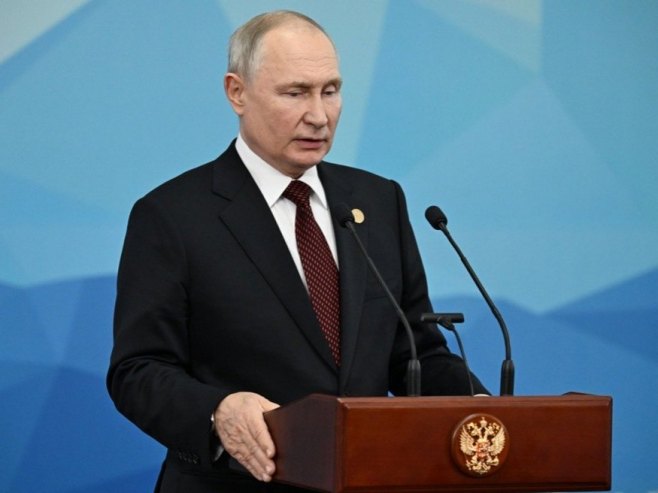 Владимир Путин (фото: EPA-EFE/PAVEL BEDNYAKOV / SPUTNIK / KREMLIN POOL MANDATORY CREDIT) - 