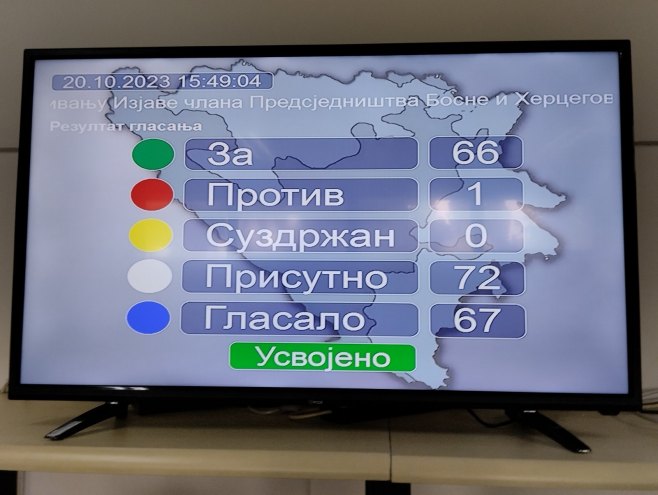 НС РС - гласање НС РС - гласање - Фото: РТРС