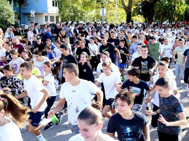 Trebinje: Mališani trčali za vršnjake na Kosovu 