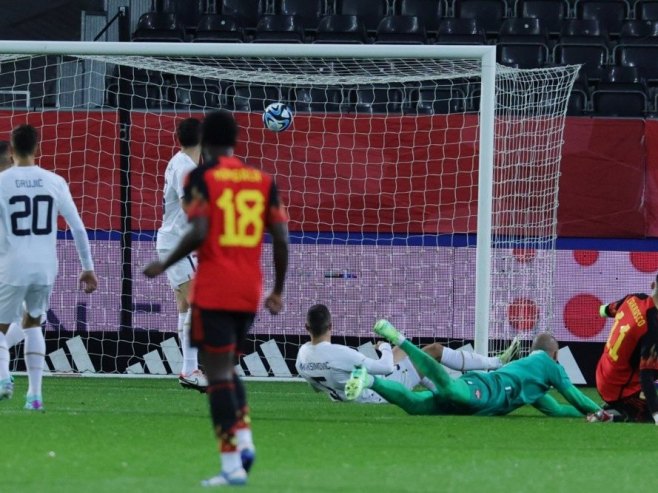 Belgija-Srbija (Foto: EPA-EFE/OLIVIER MATTHYS) 