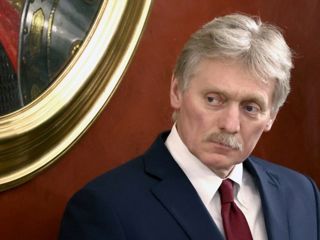 Дмитриј Песков (фото: EPA-EFE/VALERIY SHARIFULIN/SPUTNIK/KREMLIN POOL MANDATORY CREDIT - илустрација) Дмитриј Песков (фото: EPA-EFE/VALERIY SHARIFULIN/SPUTNIK/KREMLIN POOL MANDATORY CREDIT - илустрација) -