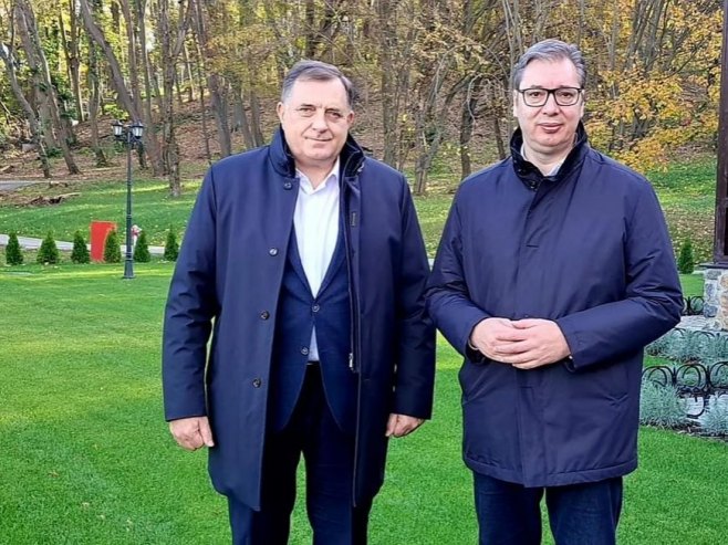 Милорад Додик и Александар Вучић (фото: www.instagram.com/buducnostsrbijeav) Милорад Додик и Александар Вучић (фото: www.instagram.com/buducnostsrbijeav) -
