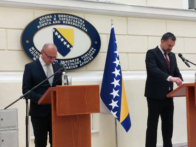 Елмедин Конаковић и Гордан Грлић Радман Елмедин Конаковић и Гордан Грлић Радман - Фото: СРНА