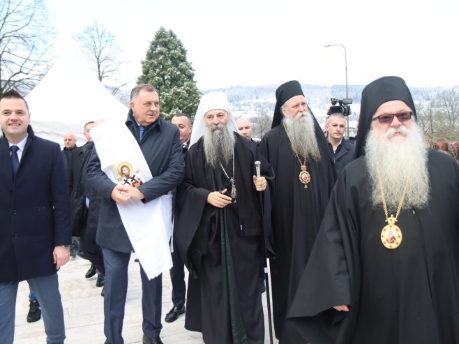 Патријарх Порфирије у Фочи Патријарх Порфирије у Фочи - Фото: predsjednikrs.rs/Borislav Zdrinja