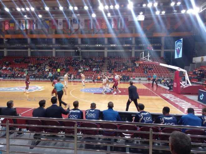 Utakmica, KK Igokea - KK Mursija (Foto: RTRS)