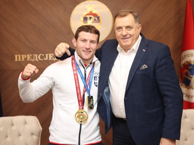 Додик честитао Мајдову освајање бронзане медаље
