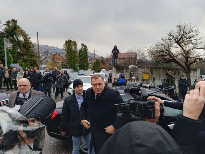 Милорад Додик испред Суда БиХ Милорад Додик испред Суда БиХ - Фото: РТРС