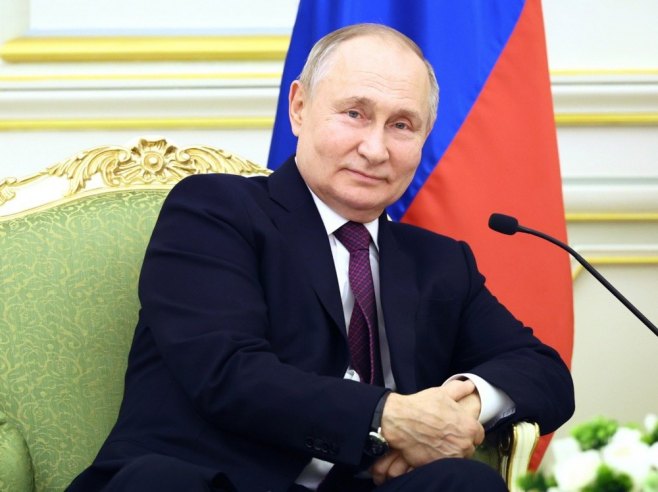 Владимир Путин (фото: EPA-EFE/SERGEI SAVOSTYANOV / SPUTNIK / KREMLIN POOL) Владимир Путин (фото: EPA-EFE/SERGEI SAVOSTYANOV / SPUTNIK / KREMLIN POOL) -
