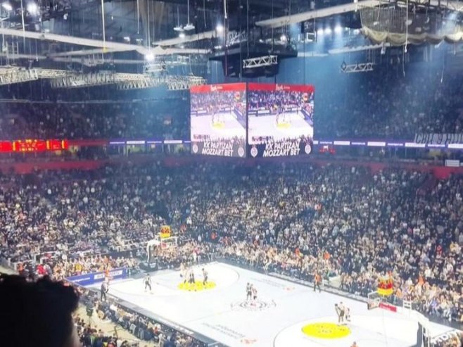 Partizan - Milano (foto: RTRS)