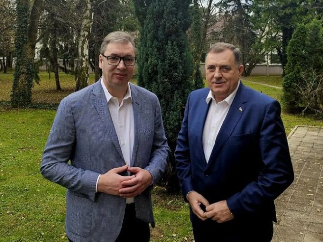 Милорад Додик и Александар Вучић (Фото: instagram.com/buducnostsrbijeav/) Милорад Додик и Александар Вучић (Фото: instagram.com/buducnostsrbijeav/) -