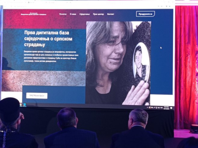 Прва дигитална база свједочења о српском страдању Прва дигитална база свједочења о српском страдању - Фото: РТРС