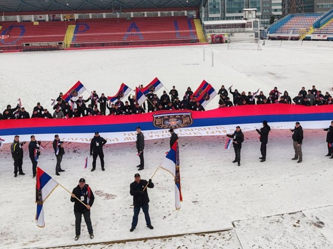 Удружење гардиста 1. гардијске моторизоване бригаде Удружење гардиста 1. гардијске моторизоване бригаде - Фото: РТРС