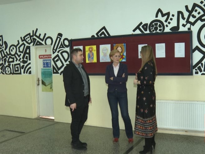 Жељка Ђукић и Александр Поповић Жељка Ђукић и Александр Поповић - Фото: РТРС