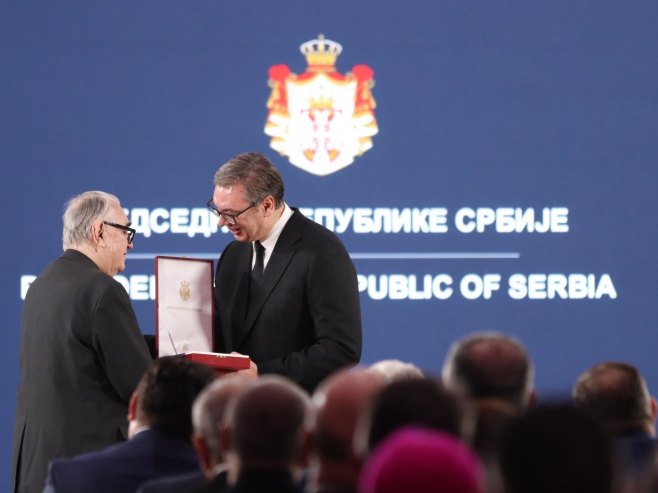 Додјела ордена Рајку Кузмановићу Додјела ордена Рајку Кузмановићу - Фото: predsjednikrs.rs/Borislav Zdrinja