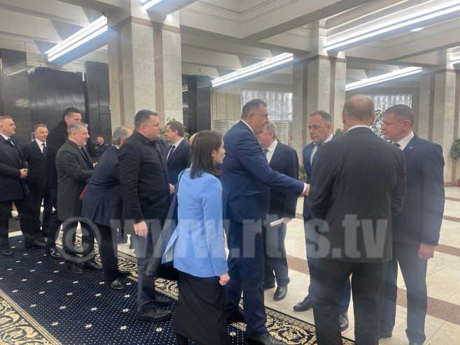 Додик у Академији наука Бјелорусије Додик у Академији наука Бјелорусије - Фото: РТРС