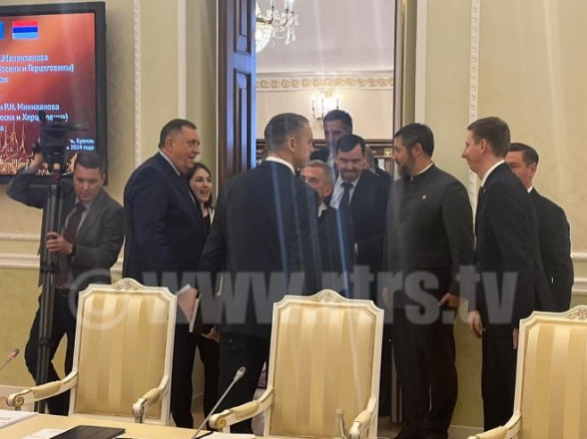 Dodik i Minihanov (foto: RTRS)