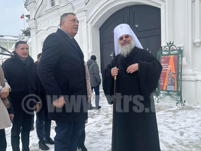 Додик у посјети православном храму у Казању Додик у посјети православном храму у Казању - Фото: РТРС