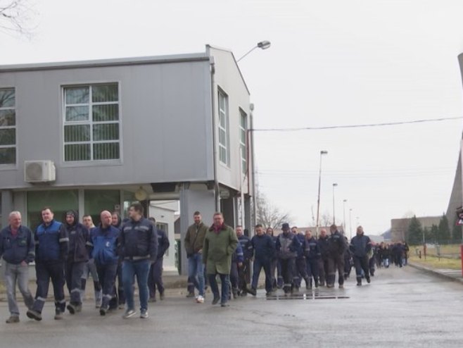 Угљевик РиТЕ протест Угљевик РиТЕ протест - Фото: РТРС