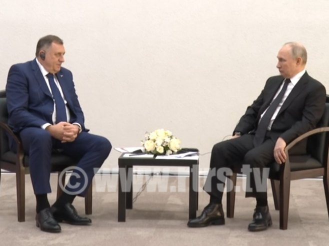 Милорад Додик и Владимир Путин Милорад Додик и Владимир Путин - Фото: РТРС