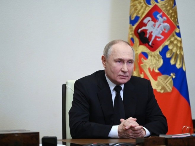 Владимир Путин (Фото: EPA-EFE/PAVEL BYRKIN/SPUTNIK/KREMLIN) - 