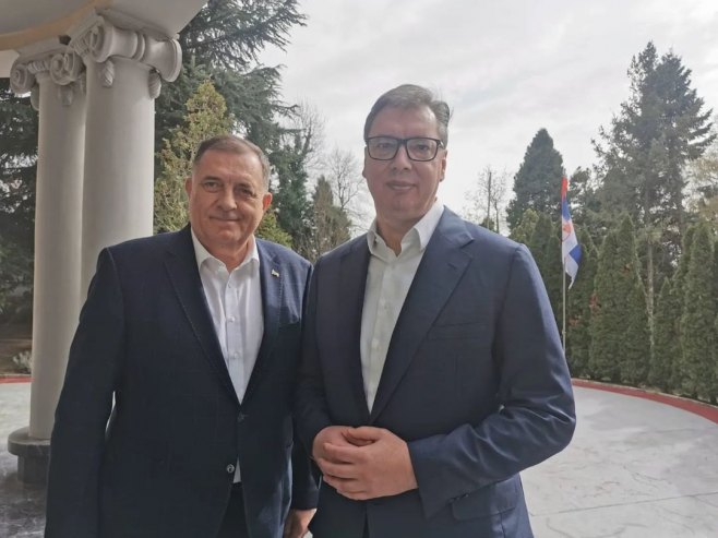 Додик и Вучић (Фото: instagram.com/buducnostsrbijeav) Додик и Вучић (Фото: instagram.com/buducnostsrbijeav) -