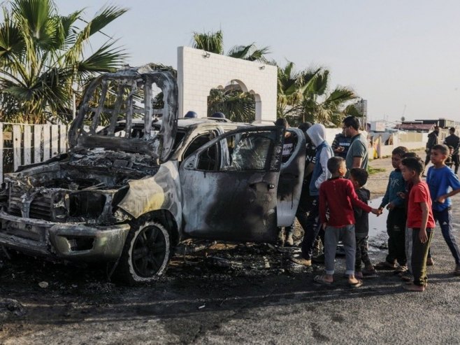 Газа: Напад на хуманитарно возило (Фото: EPA-EFE/MOHAMMED SABER EPA-EFE/MOHAMMED SABER) Газа: Напад на хуманитарно возило (Фото: EPA-EFE/MOHAMMED SABER EPA-EFE/MOHAMMED SABER) -