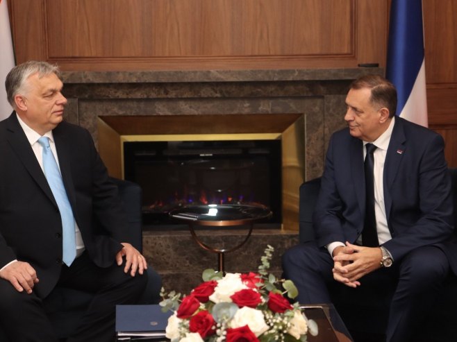 Додик и Орбан - Фото: predsjednikrs.rs/Borislav Zdrinja