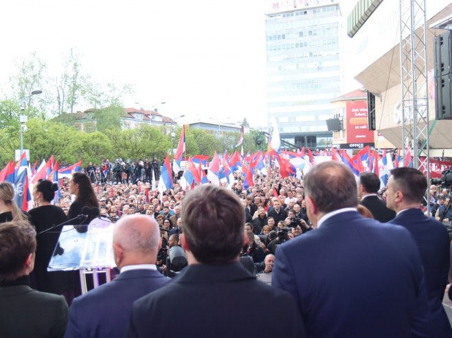 Којић: Слободарски српски народ подигао глас против неправде и притисака