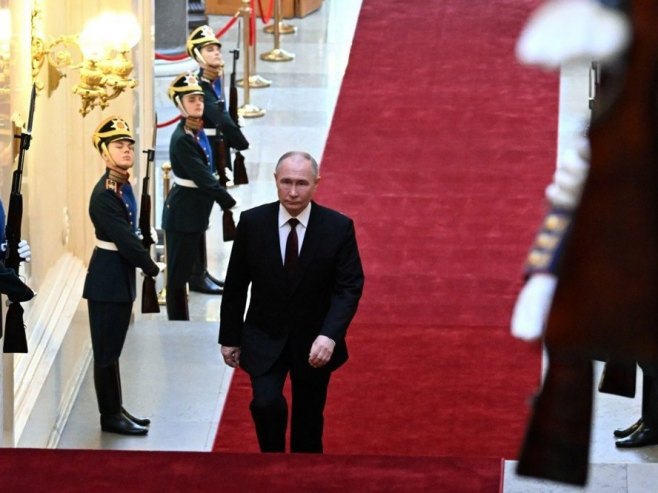 Инаугурација Путина (Фото: EPA-EFE/ALEXEY MAYSHEV/SPUTNIK / KREMLIN POOL) - 