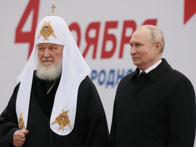 Патријарх Кирил: Путин православни лидер који се не стиди своје вјере (ВИДЕО)
