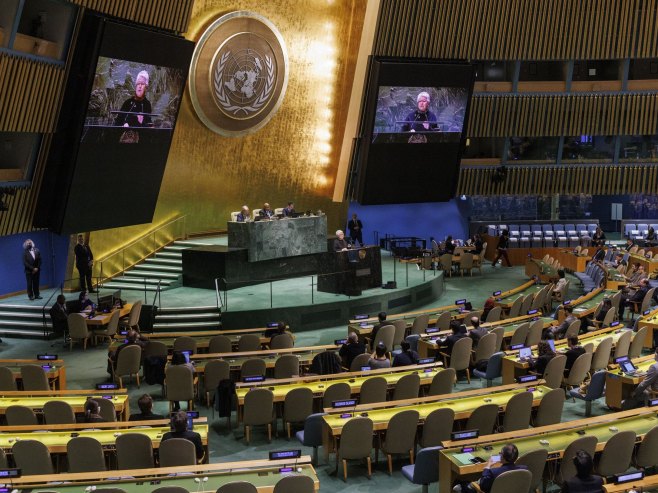 Генерална скупштина УН (Фото:  EPA-EFE/SARAH YENESEL) - 