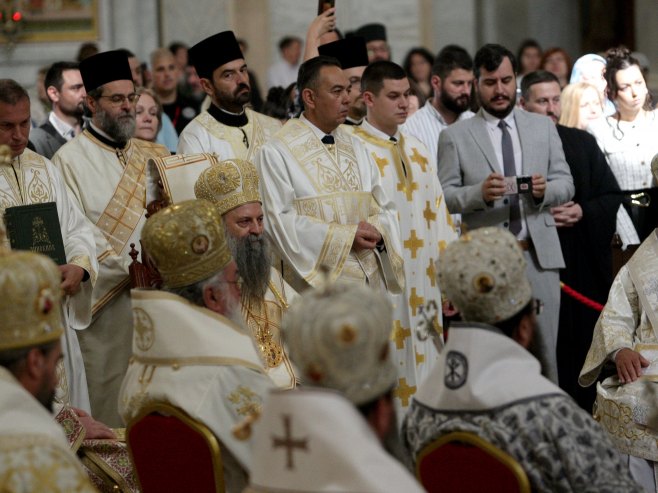 Сабор СПЦ-а (Фото: TANJUG/ SAVA RADOVANOVIĆ/ bg) 