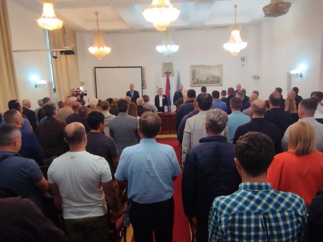 Промоција књиге "Заштитни пук главног штаба Војске Републике Српске "1992-1995" Промоција књиге "Заштитни пук главног штаба Војске Републике Српске "1992-1995" - Фото: РТРС