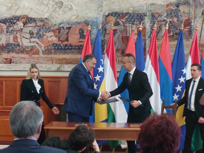 Додик и Сијарто потписали меморандум о разумијевању између Српске и Мађарске (ВИДЕО)