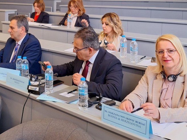 Новаковић-Бурсаћ на Интерпарламентарној скупштини православља Новаковић-Бурсаћ на Интерпарламентарној скупштини православља - Фото: Уступљена фотографија