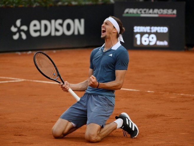 Њемачки тенисер Александер Зверев освојио мастерс у Риму