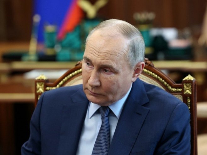 Владимир Путин  (Фото:EPA-EFE/ALEXANDER KAZAKOV / SPUTNIK / KREMLIN POOL MANDATORY CREDI) - 