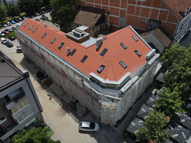 Бањалука: Радови на обнови куће Милановића (Фото: banjaluka.rs.ba) - 