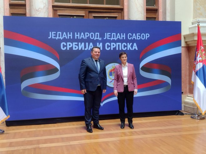 Брнабић и Стевандић Брнабић и Стевандић - Фото: СРНА