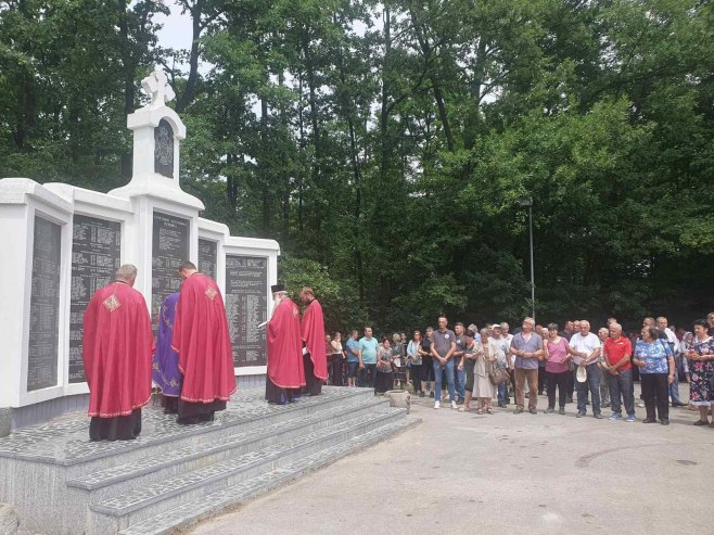 Ристића гај - обиљежавање - Фото: РТРС