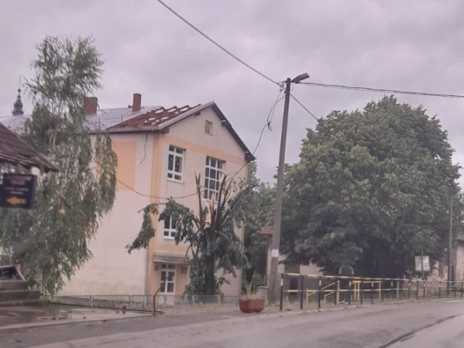 Србац, невријеме Србац, невријеме - Фото: РТРС
