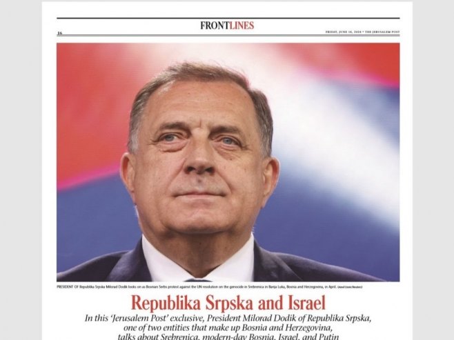 Додик за Јерусалим пост - 