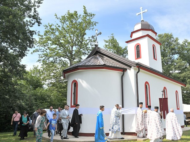 Храм у Копјеници код Кључа (Фото: eparhijabihackopetrovacka.org) - 